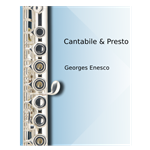 Cantabile and Presto - flute with piano accompaniment