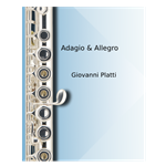 Adagio & Allegro - flute solo with piano accompaniment