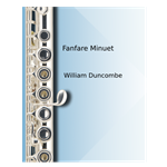Fanfare Minuet  - flute or oboe with piano accompaniment and CD