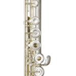 CV-HRO Chanson Flute, .958 Silver VOCE Headjoint, Silver Plated Body/Foot, Open-Hole, B Foot, Offset G, Pointed Arms, Case