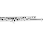 AZ2SRBO Flute, Sterling Silver Altus Z Cut Headjoint, Silver Plated Body/Foot, Open-Hole, B Foot, Offset G, Pointed Arms, Case