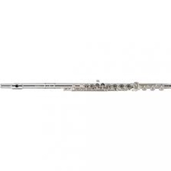 42051/40508 Signature Flute, Sterling Silver Head/Body/Foot & Keys, Signature II Headjoint, Open-Hole, B Foot, Offset G, C# Trill, Gizmo Key, 10K White Gold Springs, Drawn Tone Holes, Pisoni Pads, Case