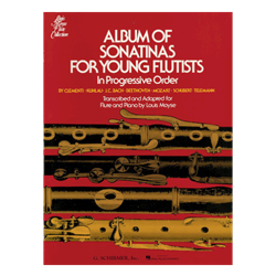 Album Of Sonatinas For Young Flutists in Progressive Order
