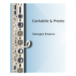 Cantabile and Presto - flute with piano accompaniment
