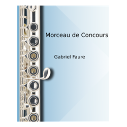 Morceau de Concours - flute with piano accompaniment