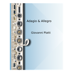 Adagio and Allegro - flute with piano accompaniment
