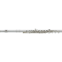 YFL587HCT Pro Flute, Sterling Silver Headjoint, Silver Plated Body, Open Hole, In-Line G, C# Trill, Stainless Steel Springs, Case/Cover